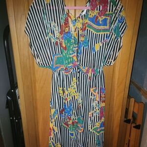 Zara Multicolor Striped Dress